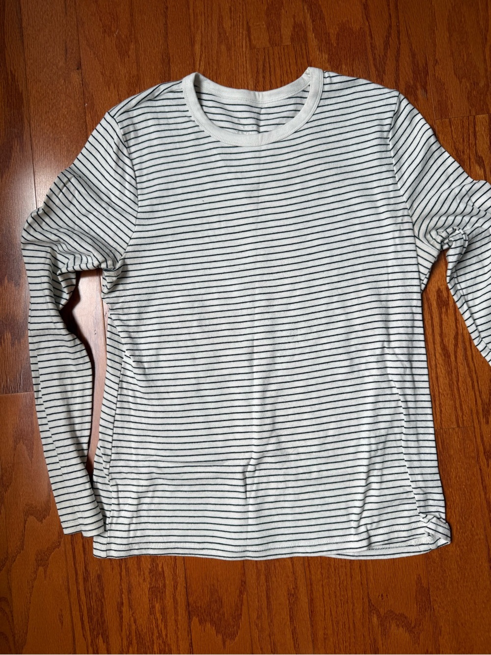 Target Striped Long-Sleeve Crewneck Tops-7!